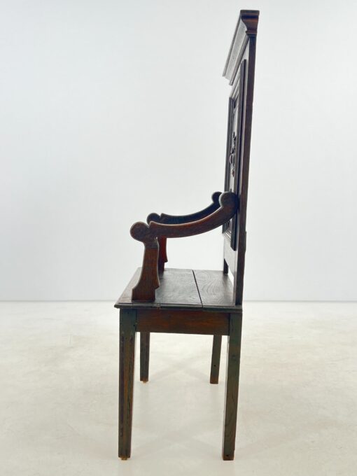 Senovinis ąžuolinis suolas 42x81x141 cm, 53 cm