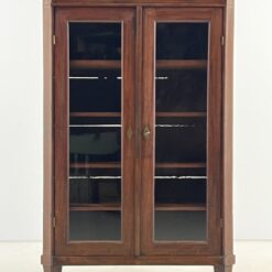Bydermejerio stiliaus raudonmedžio indauja, inkrustuota žalvariu 39x91x151 cm