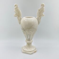 Marmurinė amforos tipo vaza 16x27x42,5 cm
