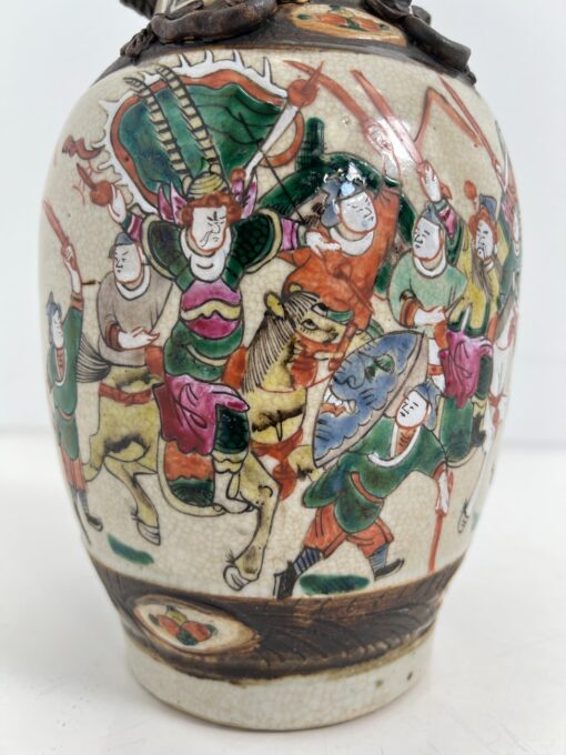 Rytietiška keramikinė vaza 19x19x34 cm