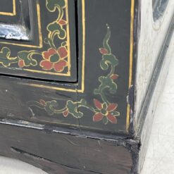 Rytietiška komoda su žalvario ir akmens dekoracijomis 40x87x99,5 cm