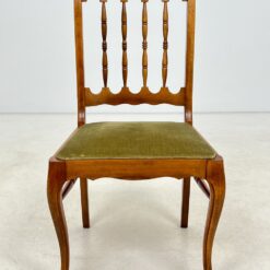 Riešutmedžio kėdės 6 vnt. komplektas 48x48x95 cm, 45 cm
