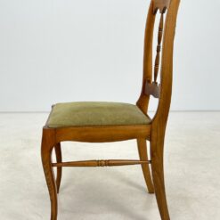 Riešutmedžio kėdės 6 vnt. komplektas 48x48x95 cm, 45 cm