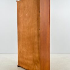 Pastatoma riešutmedžio knygų lentyna 35,5x100x189 cm
