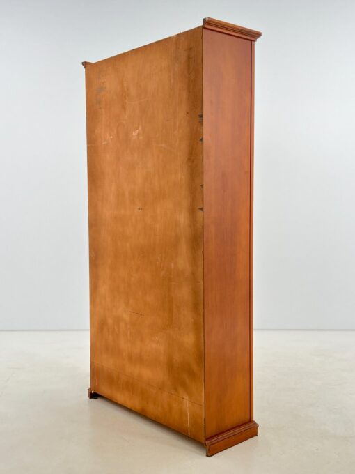 Pastatoma riešutmedžio knygų lentyna 35,5x100x189 cm