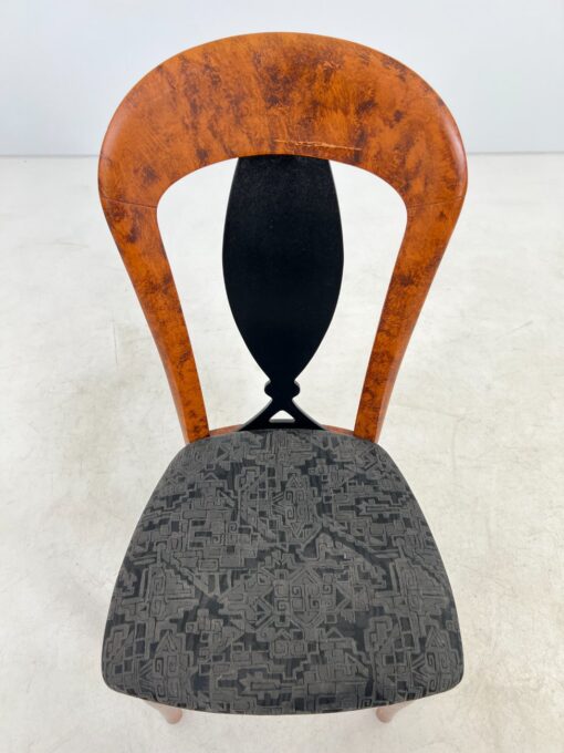 Medinė kėdė su gobeleno sėdimąja dalimi 52x52x108 cm, 50 cm