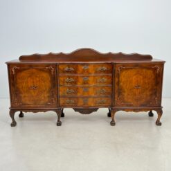 Rokoko stiliaus keturių durų ir keturių stalčių komoda 46x212x106 cm