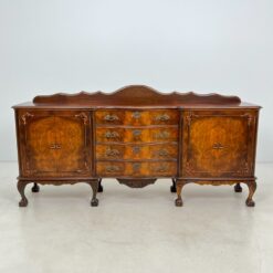 Rokoko stiliaus keturių durų ir keturių stalčių komoda 46x212x106 cm