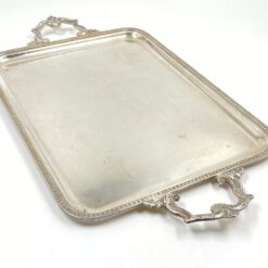 Metalinis padėklas su rankenomis 30x53,5x3 cm
