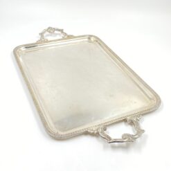 Metalinis padėklas su rankenomis 30×53,5×3 cm