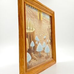 Paveikslas “Miesto grybynas”, autorius Vladas Juodagalvis 2×32,5×31 cm