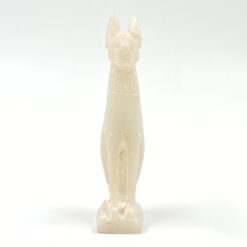 Egiptietiškos katės statula iš akmens 5x3,5x14 cm
