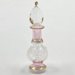Stiklinis kvepalų buteliukas 2,5×2,5×8 cm