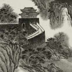 Rytietiškas grafikos paveiksliukas 0,01x15x36 cm