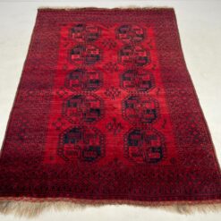 Vilnonis rankų darbo kilimas “Afgan” 309x220x0,5 cm