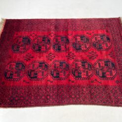 Vilnonis rankų darbo kilimas “Afgan” 309x220x0,5 cm