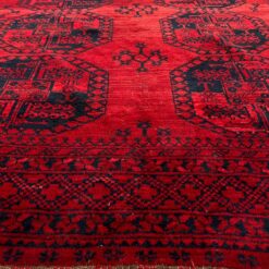 Vilnonis rankų darbo kilimas “Afgan” 309x220x0,5 cm