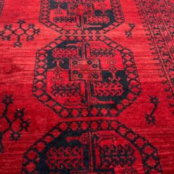 Vilnonis rankų darbo kilimas “Afgan” 309x220x0,5 cm