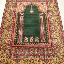 Vilnonis rankų darbo kilimas “Mihrab” 160x104x0,6 cm