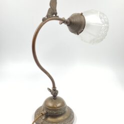 Reguliuojamas “Tiel Holland” žalvarinis stalinis švietuvas 37x15x42 cm