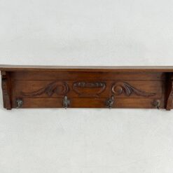 Ąžuolinė sieninė kabykla 11x91x22 cm