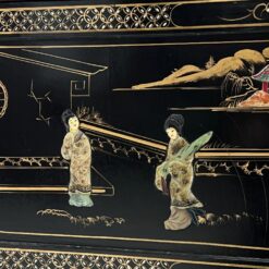 Rytietiška komoda su akmens dekoracijomis 57x100x153 cm
