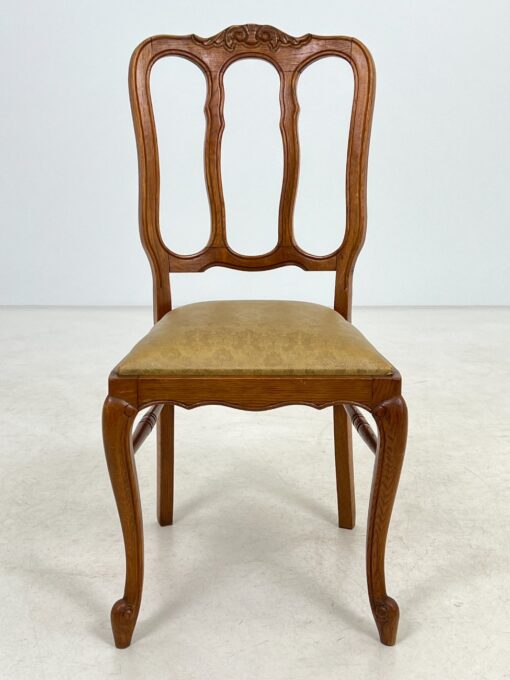 Ąžuolinės kėdės 6 vnt. komplektas 52x45x96 cm, 50 cm