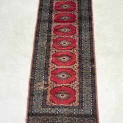 Vilnonis rankų darbo kiliminis takas “Bukhara” 63x183x0,5 cm