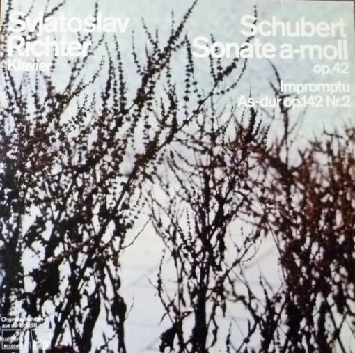 Franz Schubert, Sviatoslav Richter – Sonate A-moll Op. 42 – Impromptu As-dur Op. 142 Nr 2 (D 935,2)
