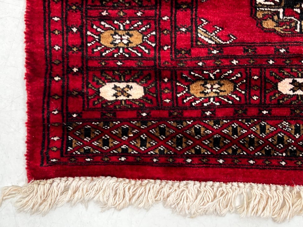 DJ0504-kilimai-6 Vilnonis rankų darbo kiliminis takas “Bukhara” 298x78x0,5 cm