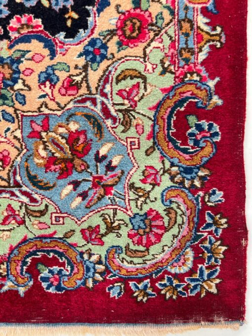 Vilnonis rankų darbo kilimas “Mashad” 338x248x0,8 cm