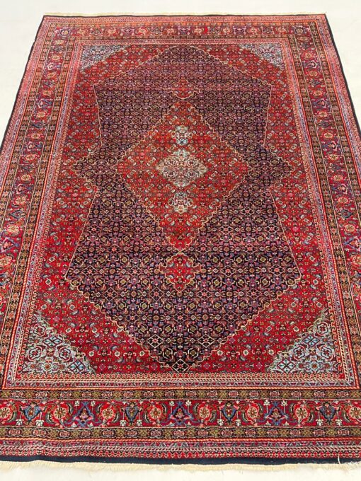 Vilnonis rankų darbo kilimas “Bidjar” 309x210x0,6 cm