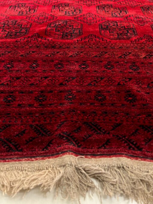 Vilnonis rankų darbo kilimas “Afgan” 416x300x0,9 cm