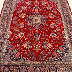 Vilnonis rankų darbo kilimas “Kashan” 363x245x0,7 cm