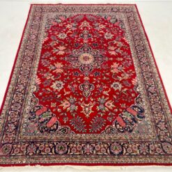 Vilnonis rankų darbo kilimas “Kashan” 363x245x0,7 cm