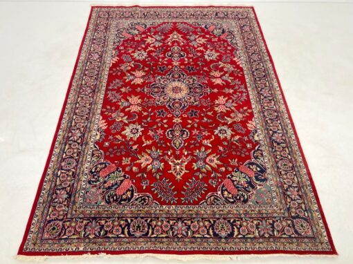 Vilnonis rankų darbo kilimas “Kashan” 363x245x0,7 cm