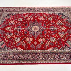 Vilnonis rankų darbo kilimas “Kashan” 363x245x0,7 cm