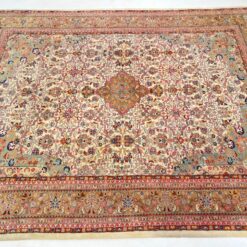 Vilnonis rankų darbo kilimas “Tabriz” 394x293x1 cm