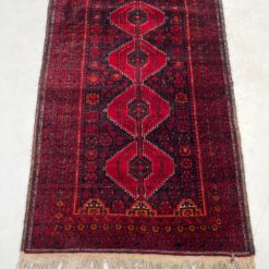 Vilnonis rankų darbo kilimas “Afgan” 173x97x0,5 cm