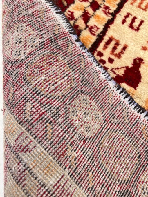 Vilnonis rankų darbo kilimas 182x95x0,5 cm