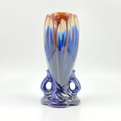 Keramikinė “Faiencerie Thulin” vaza 12,5x12,5x26,5 cm