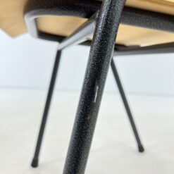 Beržo faneruotės kėdė metalinėmis kojomis 52x47x83 cm, 47 cm