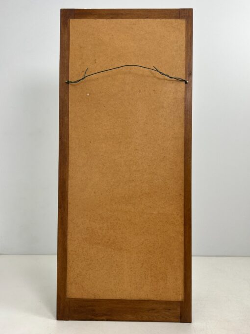 Senovinis ąžuolinio rėmo veidrodis 2,5x73x169 cm