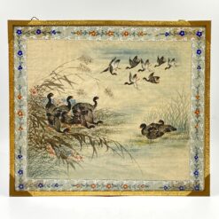 Rytietiškas paveikslas – gamtos peizažas ant tekstilės 1×42,5×37 cm