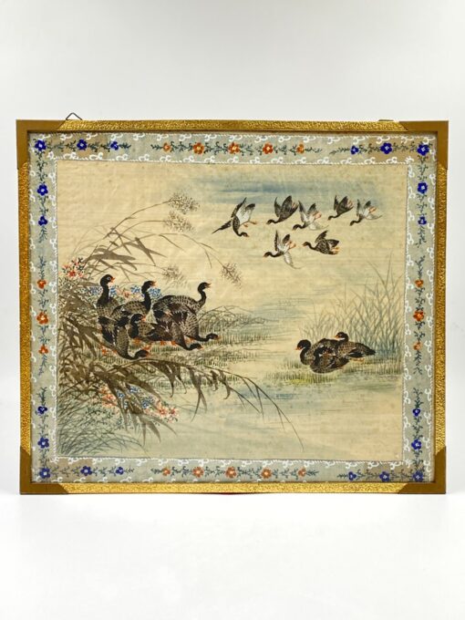 Rytietiškas paveikslas – gamtos peizažas ant tekstilės 1×42,5×37 cm