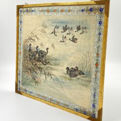 Rytietiškas paveikslas – gamtos peizažas ant tekstilės 1×42,5×37 cm