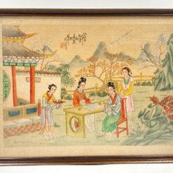 Rytietiškas paveikslas ant tekstilės 1,5×42,5×32 cm