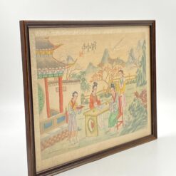 Rytietiškas paveikslas ant tekstilės 1,5×42,5×32 cm