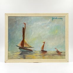 Paveikslas “Burinės valtys” 1,5×43,5×33,5 cm