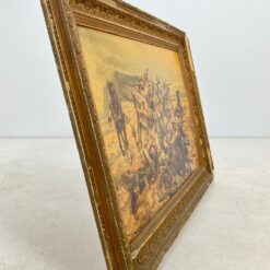 R. Caton Woodville 1902 metų batalinės tematikos printas 6×98,5×71 cm